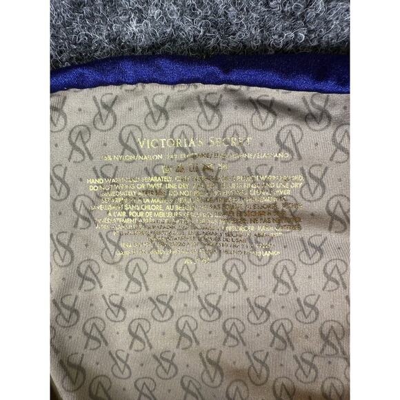 Rare Victoria Secret Bikini Blue Push Up Top & NWT Gold Chain Bottom Swimwear - Picture 7 of 8